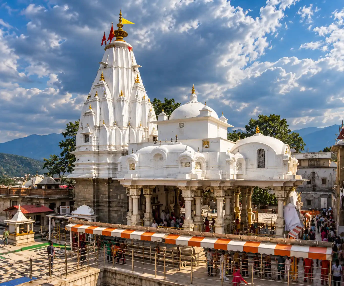 Bajreshwari Devi Temple in Kangra, Himachal Pradesh